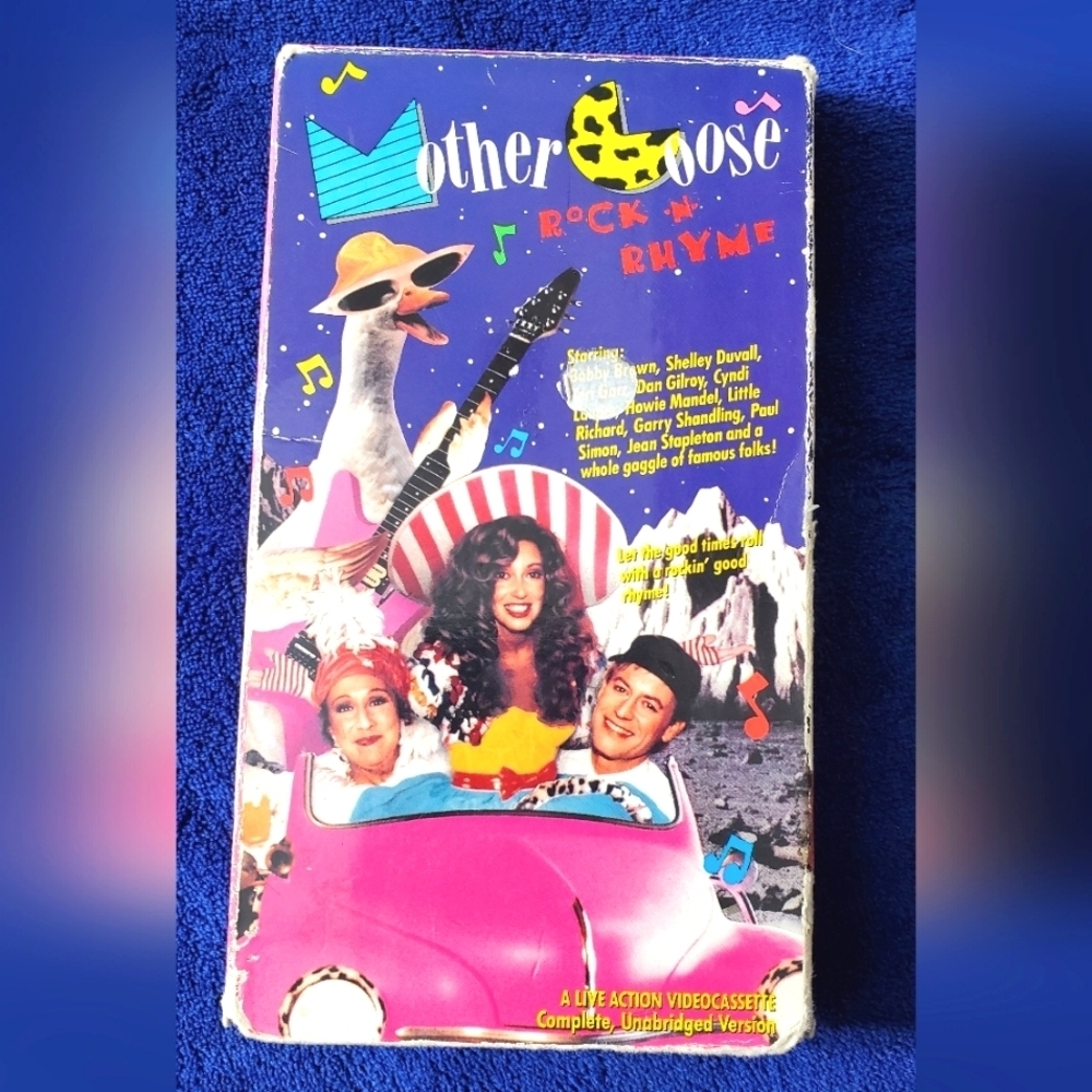 Mother Goose Rock 'N' Rhyme | Vintage VHS Tape 1990 | Untested